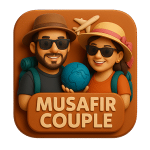 Musafir couple - Punes best travel influncers for UGC content